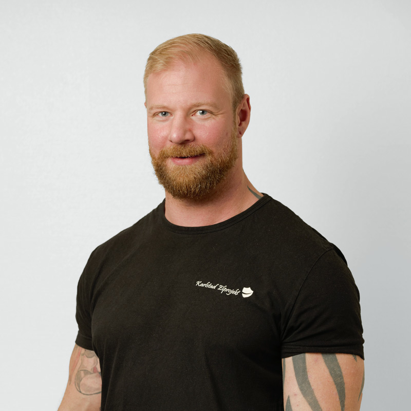 En bild på Bengt Åslund från kontakt sidan.